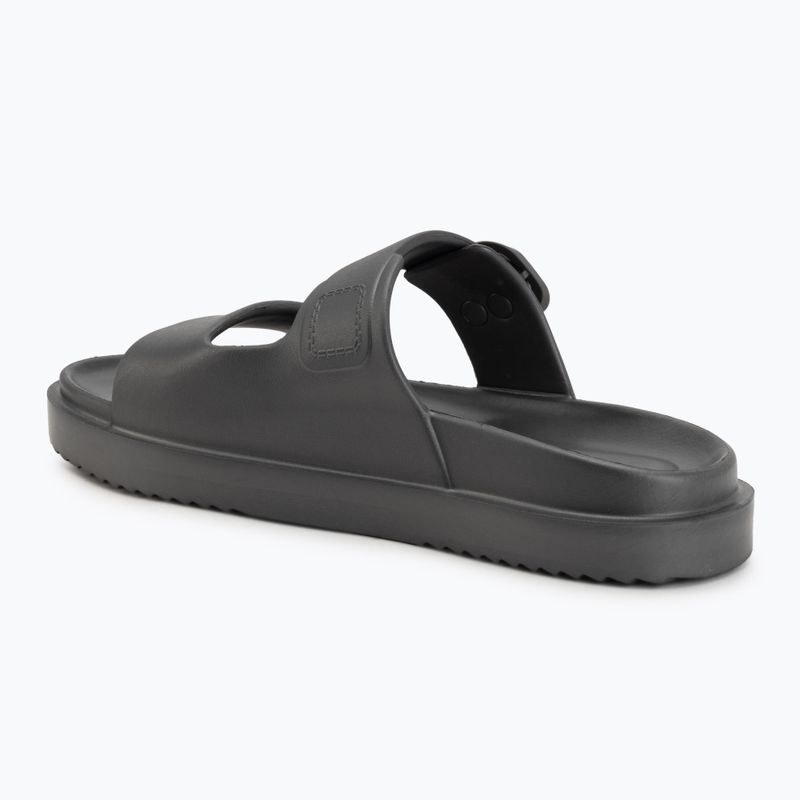 Papuci pentru femei Tommy Hilfiger Double Strap Sandal Pearl dark grey pearlized 3