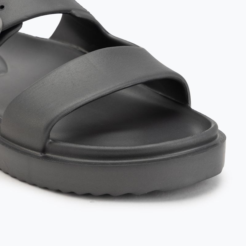 Papuci pentru femei Tommy Hilfiger Double Strap Sandal Pearl dark grey pearlized 7