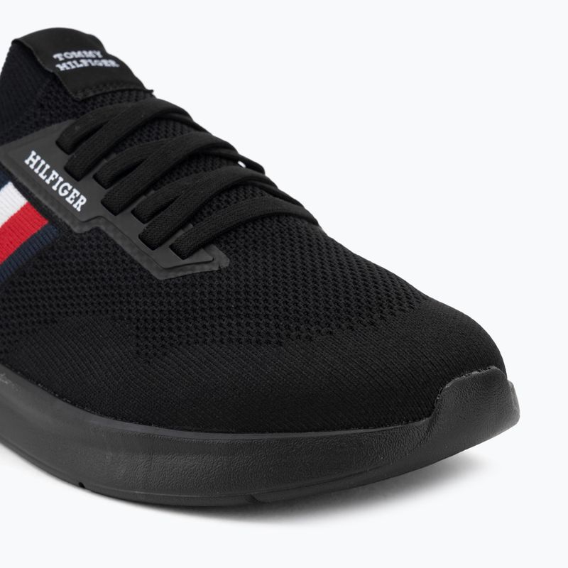 Încălțăminte pentru bărbați Tommy Hilfiger Lightweight Knitted Runner black 7