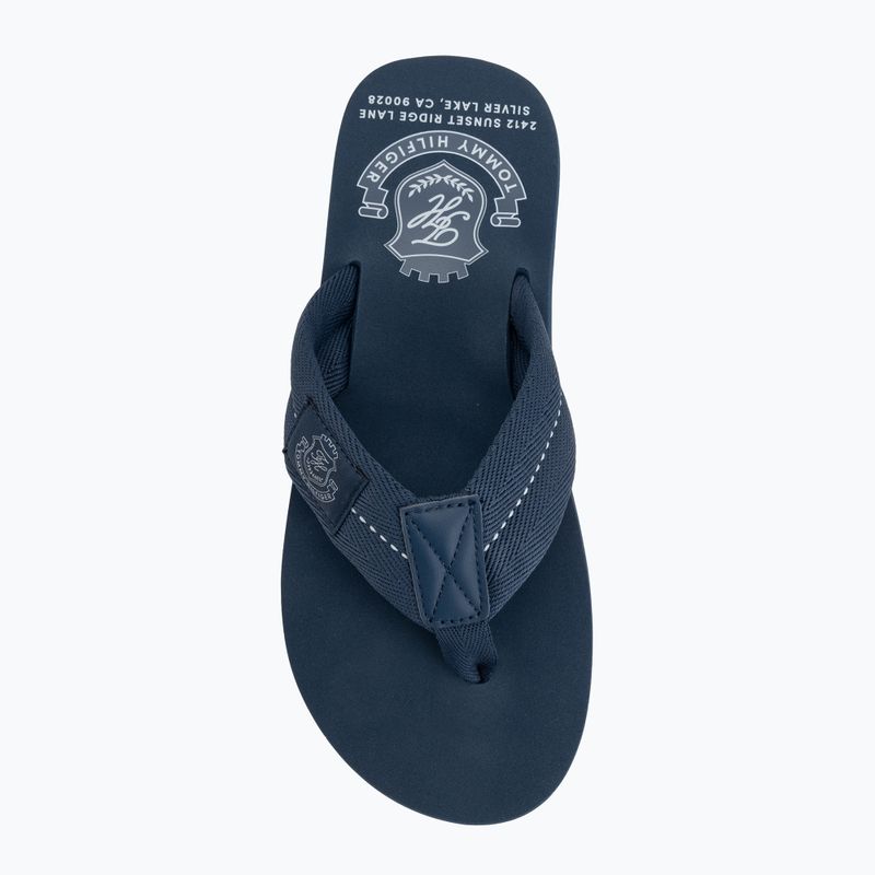 Șlapi pentru bărbați Tommy Hilfiger Patch Beach Sandal aegean sea 5