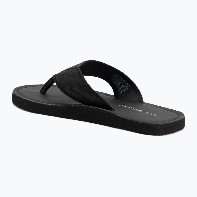 Șlapi pentru bărbați Tommy Hilfiger Lbeach Sandal Leather black 3