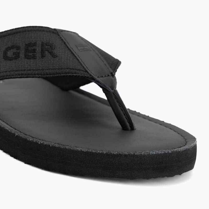 Șlapi pentru bărbați Tommy Hilfiger Lbeach Sandal Leather black 7