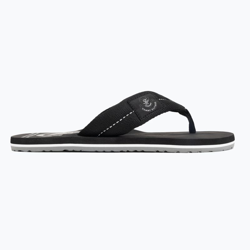 Șlapi pentru bărbați Tommy Hilfiger Patch Beach Sandal black 2
