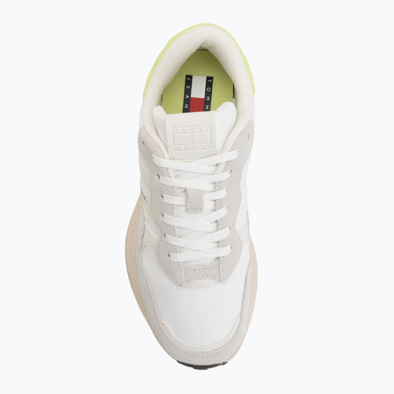 Încălțăminte pentru femei Tommy Jeans Sporty Runner lime essence/ivory 5