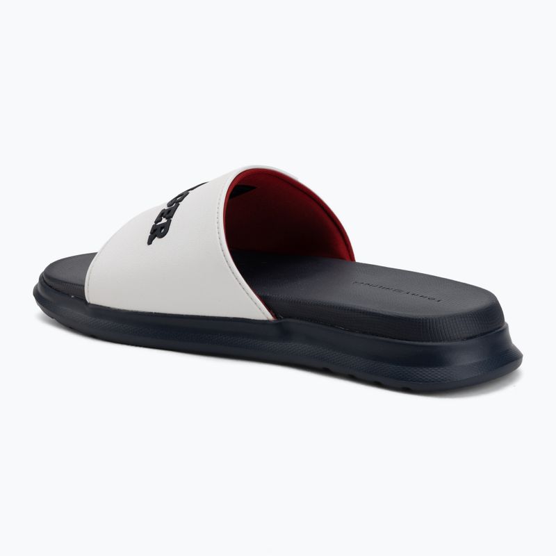 Șlapi pentru bărbați Tommy Hilfiger Dual Density white 3