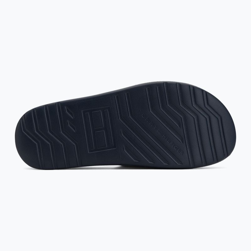 Șlapi pentru bărbați Tommy Hilfiger Dual Density white 4