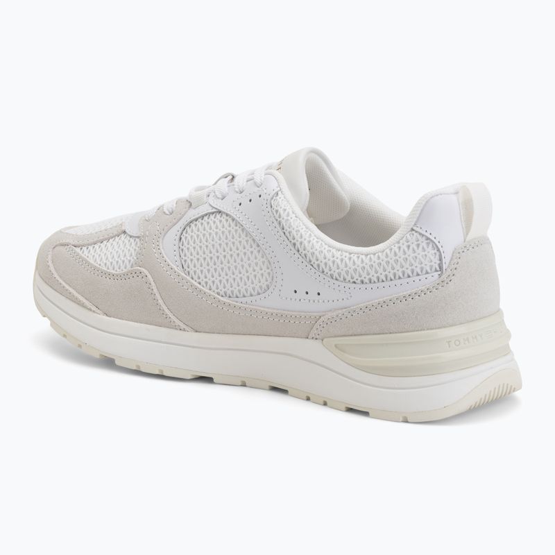 Încălțăminte pentru femei Tommy Hilfiger Mix Material Runner white/ecru 3