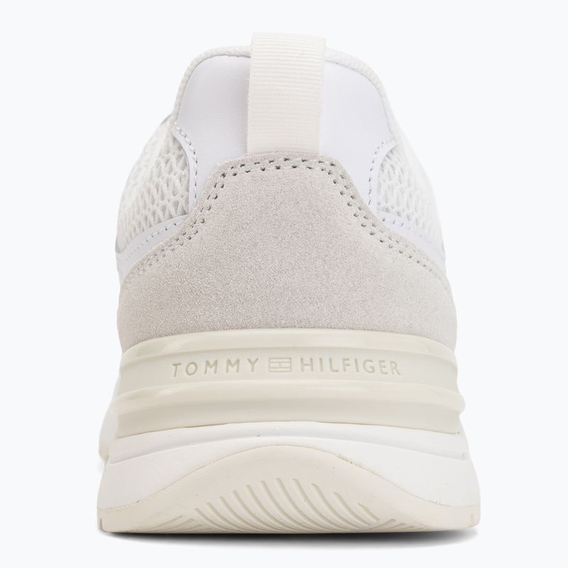 Încălțăminte pentru femei Tommy Hilfiger Mix Material Runner white/ecru 6