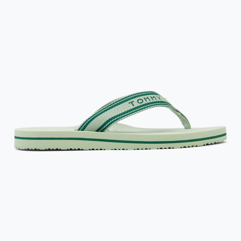 Șlapi de damă Tommy Hilfiger Webbing Summer Sandal gentle jade 2