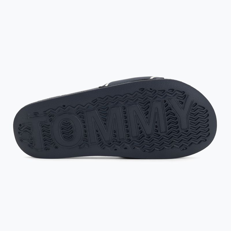 Papuci pentru femei Tommy Jeans Poolslides dark night navy 4