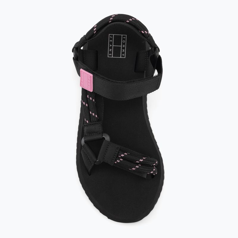 Sandale damă Tommy Jeans Eva Rope negre 5