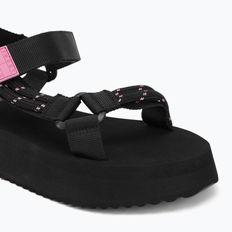 Sandale damă Tommy Jeans Eva Rope negre 7