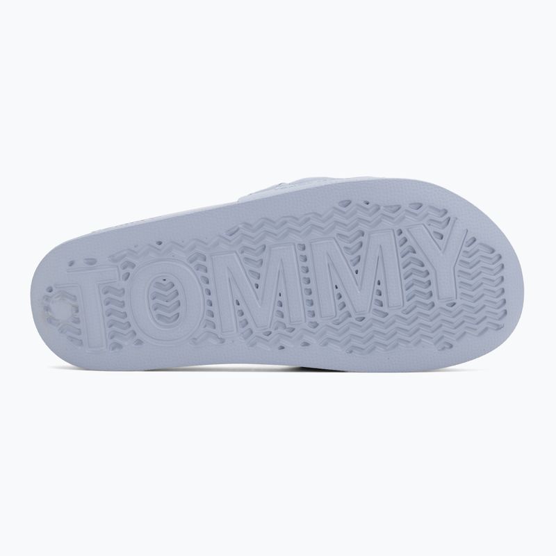 Papuci pentru femei Tommy Jeans Braided soaring skies 4