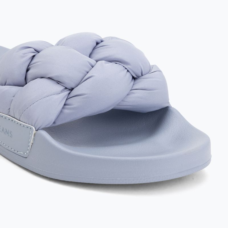 Papuci pentru femei Tommy Jeans Braided soaring skies 7