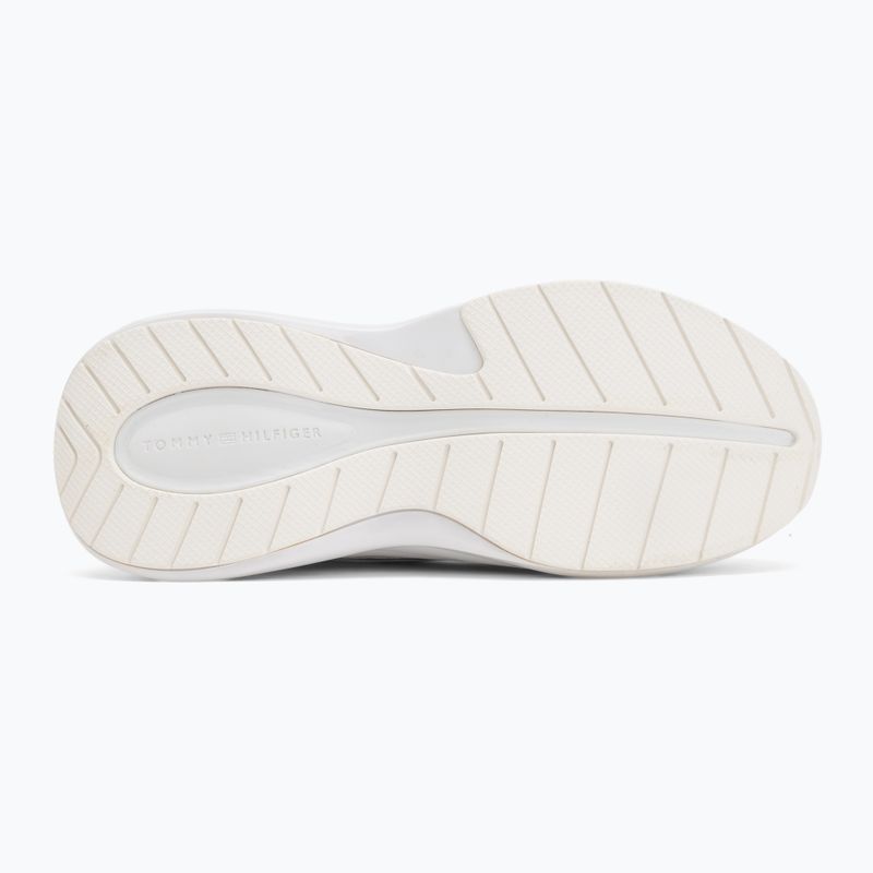 Pantofi damă Tommy Hilfiger Sporty Chic Runner albi 4