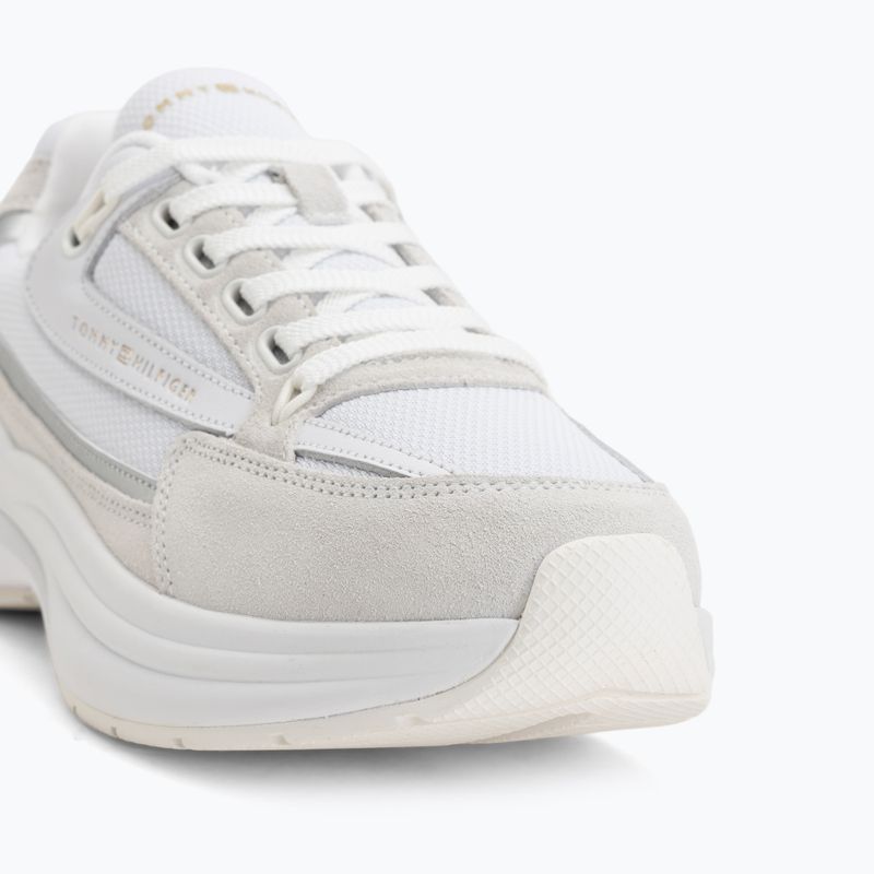 Pantofi damă Tommy Hilfiger Sporty Chic Runner albi 7