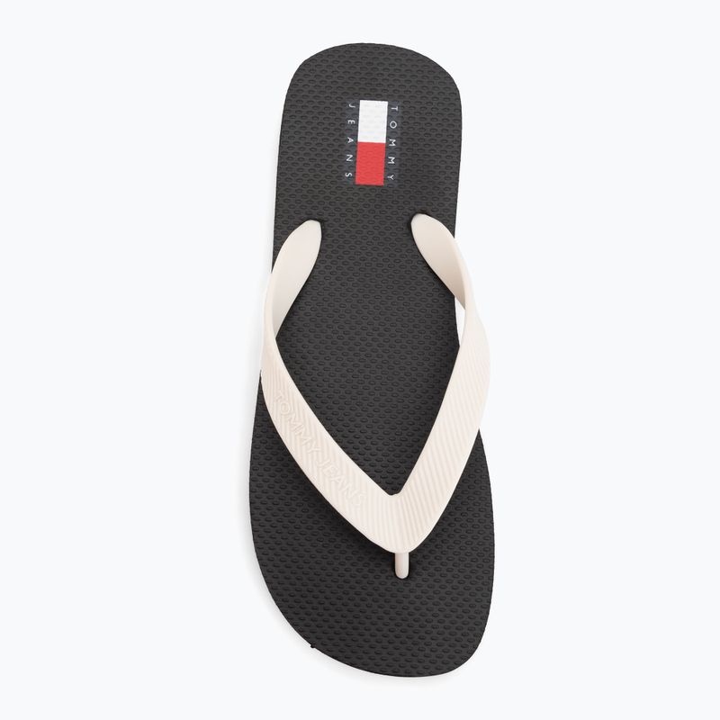 Șlapi pentru femei Tommy Jeans Logo Summer black/ecru 5