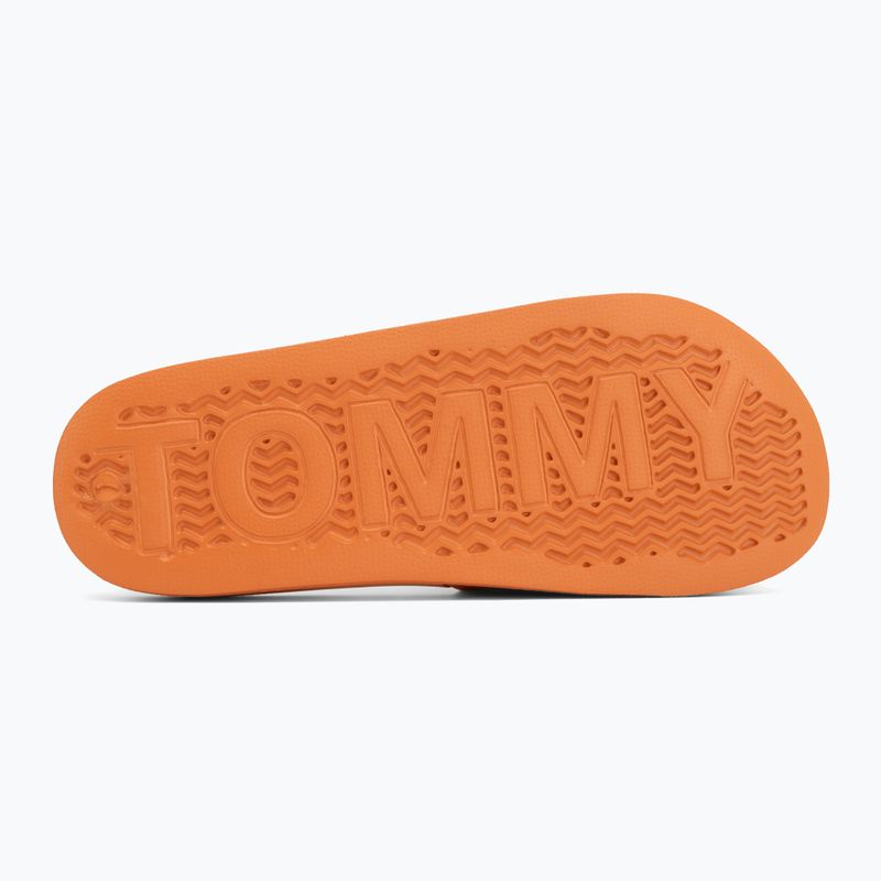 Papuci pentru bărbați Tommy Jeans Pool Slide Ess rusty orange 4