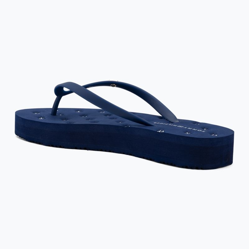 Șlapi pentru femei Tommy Hilfiger Critter Print Summer preppy navy 3