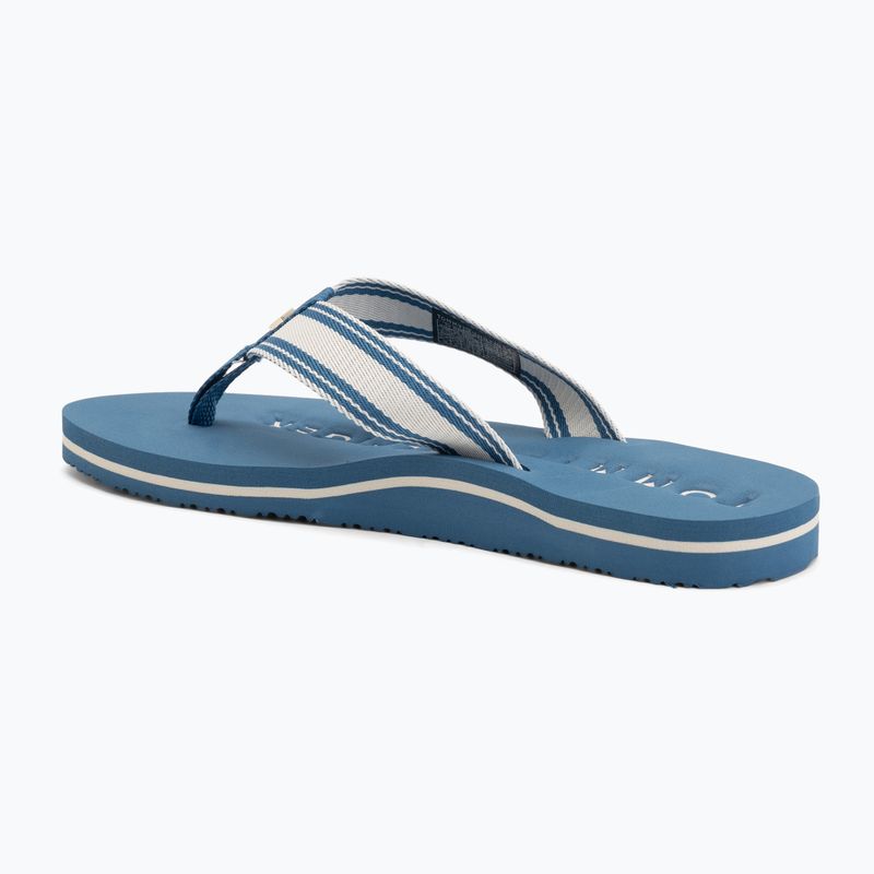 Șlapi de damă Tommy Hilfiger Webbing Summer Sandal cobalt steel 3