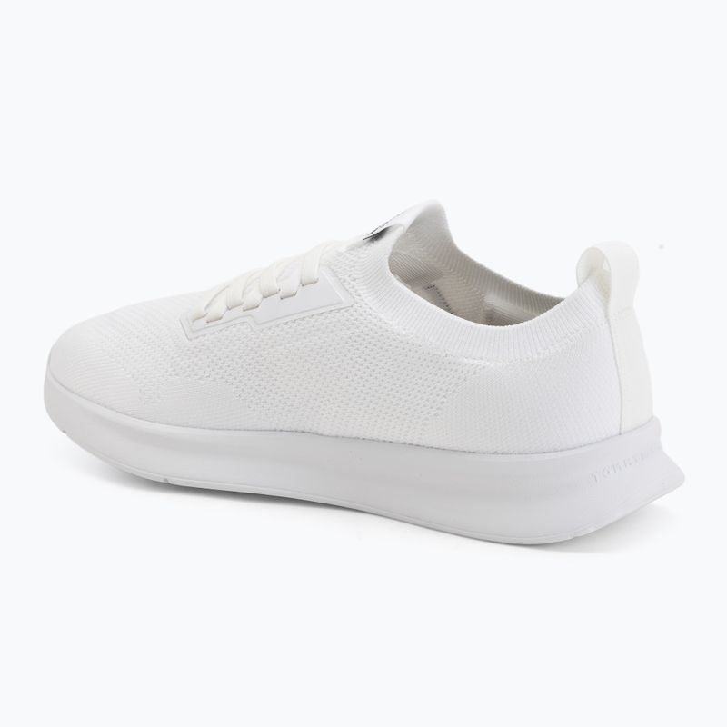 Încălțăminte pentru bărbați Tommy Hilfiger Lightweight Knitted Runner white 3
