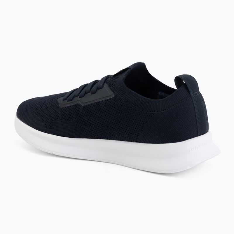 Încălțăminte pentru bărbați Tommy Hilfiger Lightweight Knitted Runner desert sky 3