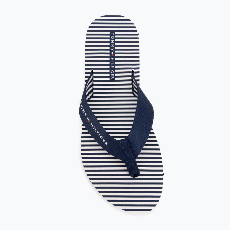 Șlapi pentru femei Tommy Hilfiger Ithaca Stripe Summer preppy navy 5