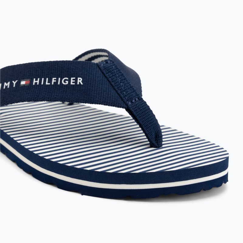 Șlapi pentru femei Tommy Hilfiger Ithaca Stripe Summer preppy navy 7