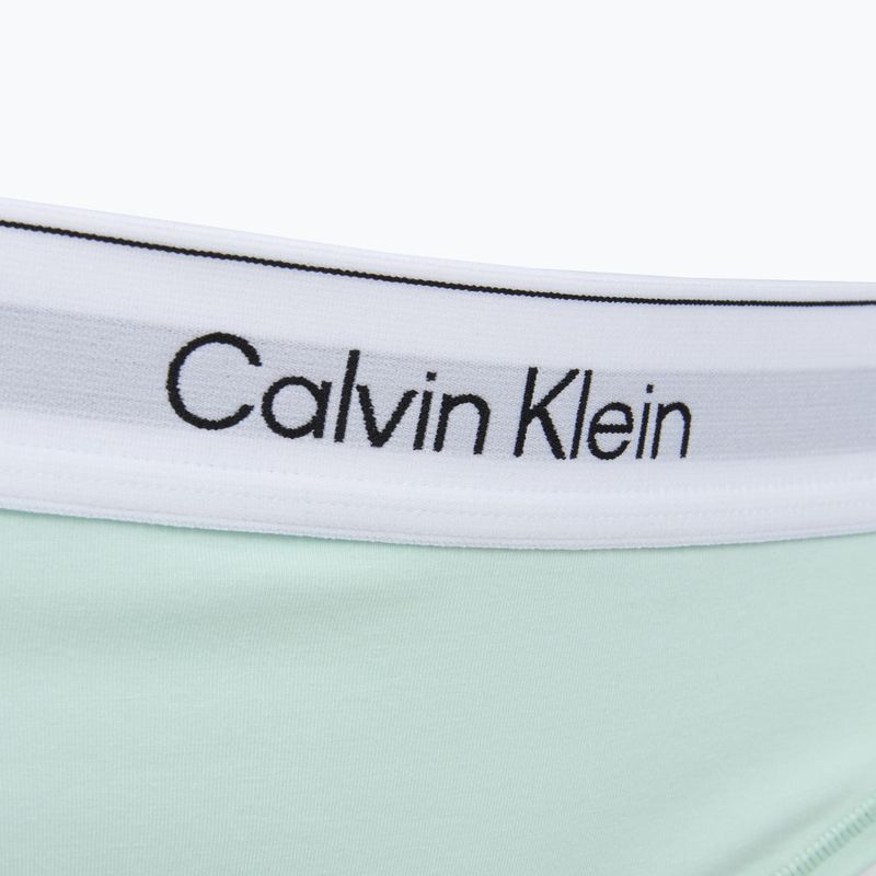 Chiloți pentru femei Calvin Klein LV00QF8520 Bikini feel the mint 3