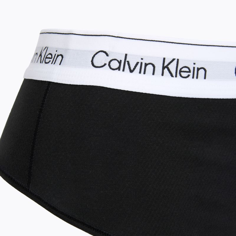 Chiloți pentru femei Calvin Klein LV00QF8283 Thong black 3