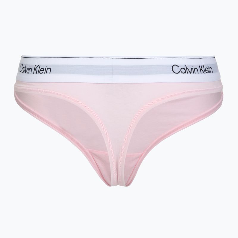 Tanga pentru femei Calvin Klein LV00QF8518 Thong cradle pink 2