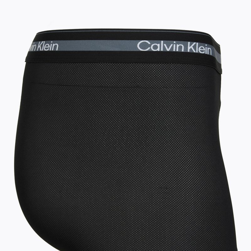 Boxeri pentru bărbați Calvin Klein LV00NB4538 Boxer Brief Long black/black/black 3