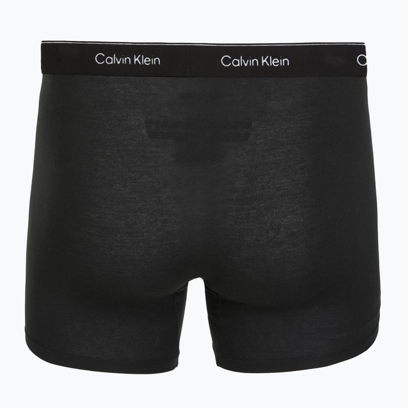 Boxeri Calvin Klein LV00NB4394 Brief 3 perechi black w/heavenly iris logo/black w 3