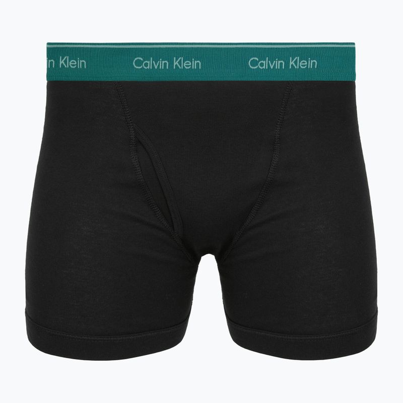 Boxeri Calvin Klein LV00NB1429 Boxer Brief 5 perechi Black Bodies w/black/niagara falls 4