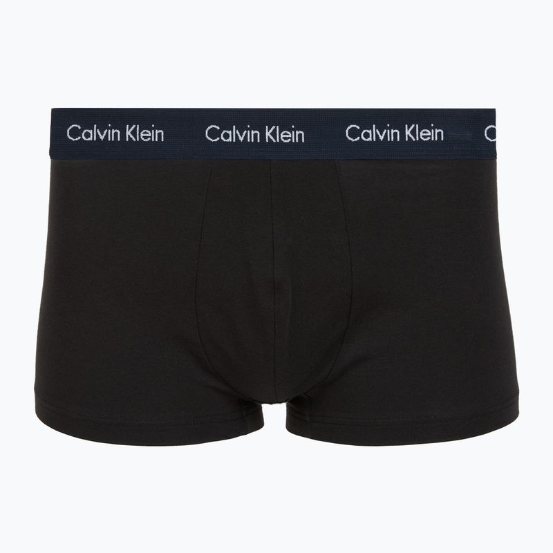 Boxeri Calvin Klein LV00NB4412 Low Rise Trunk 5 perechi of black bodies with driftwood/moonlight 6