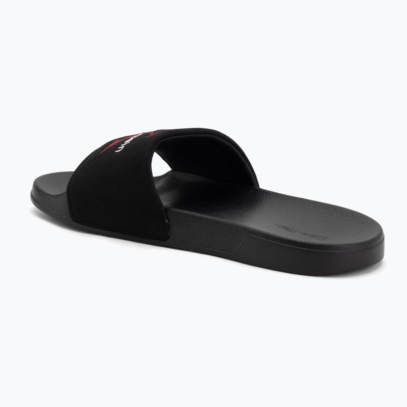 Șlapi pentru bărbați Calvin Klein YM0YM01393 Ess black/rhubarb 3