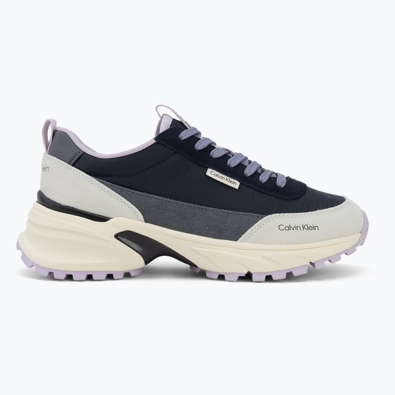 Încălțăminte pentru femei Calvin Klein HW0HW03279 Hike Runner Nylon Mix blue nights/night owl/white 2