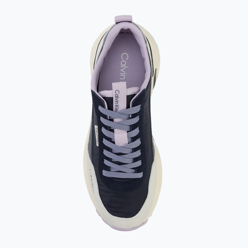 Încălțăminte pentru femei Calvin Klein HW0HW03279 Hike Runner Nylon Mix blue nights/night owl/white 5