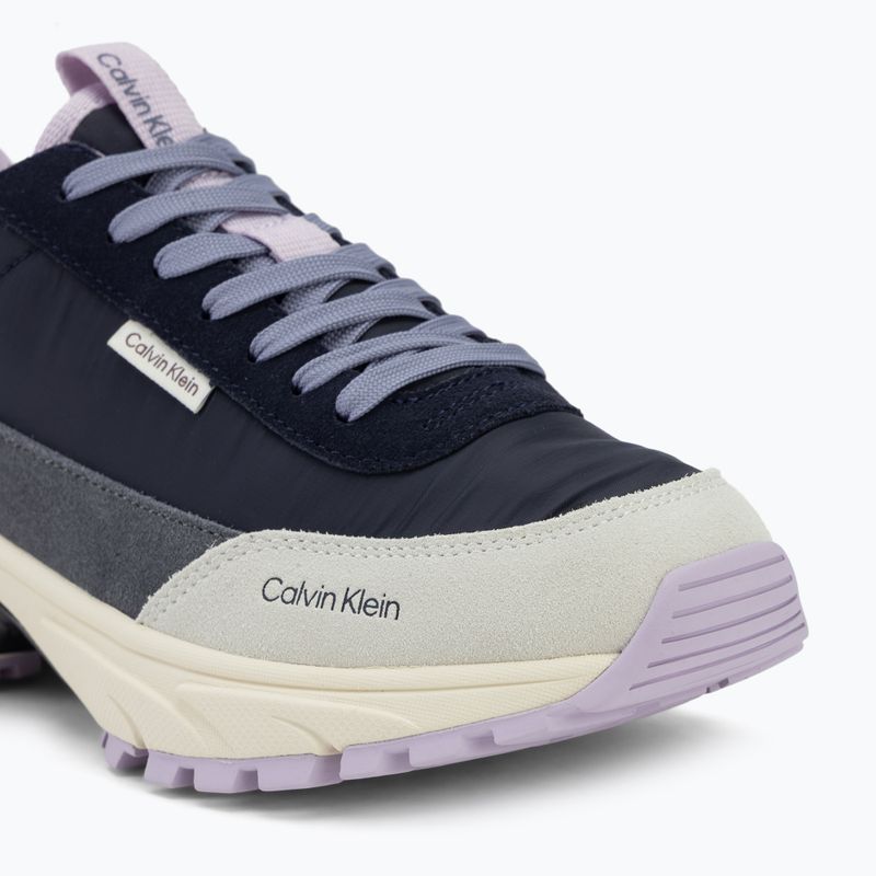 Încălțăminte pentru femei Calvin Klein HW0HW03279 Hike Runner Nylon Mix blue nights/night owl/white 7