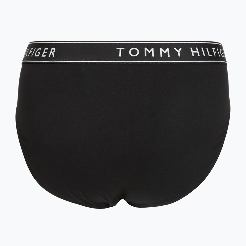 Slipuri pentru bărbați Tommy Hilfiher Cotton Brief 3 pack black/black/black 2