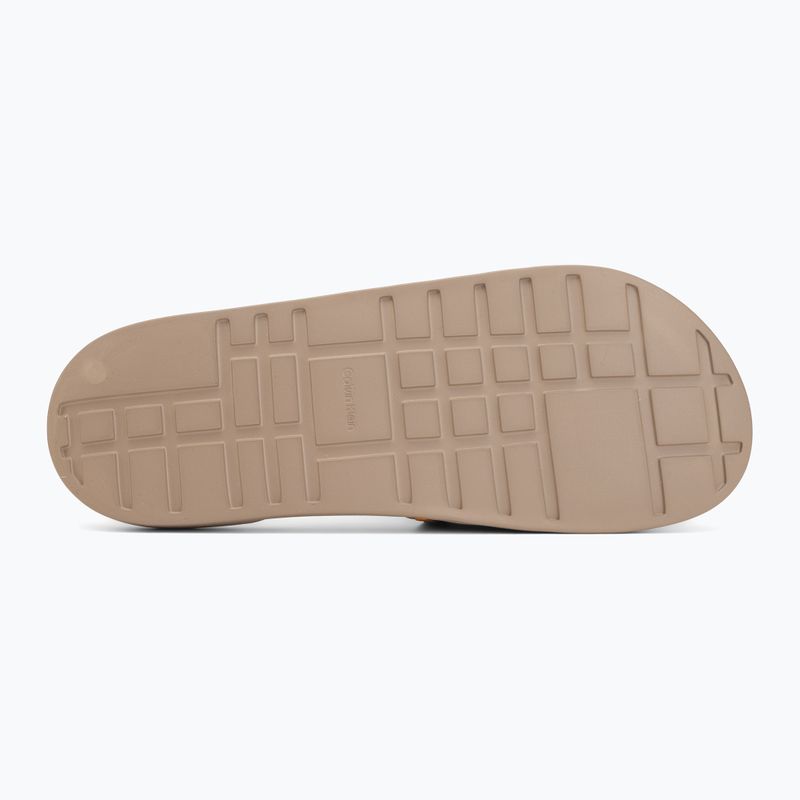 Șlapi pentru bărbați Calvin Klein HM0HM02108 Ess Institutional Cv nomad/vivid tangerine 4