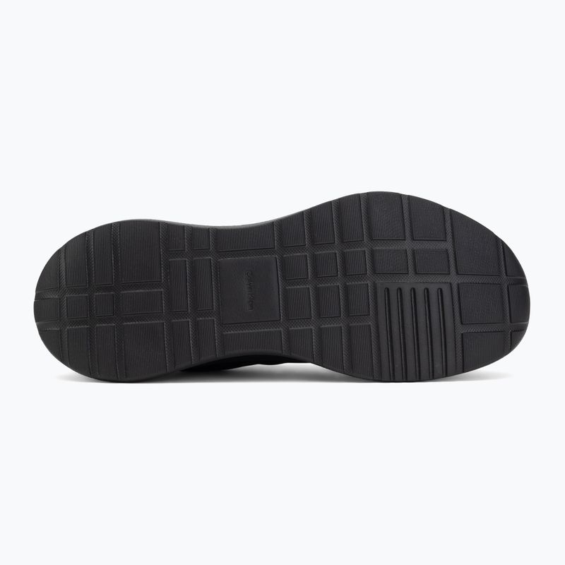 Încălțăminte pentru bărbați Calvin Klein HM0HM02342 Light Eva Runn Essential Laceup Nylon Suede triple black 4