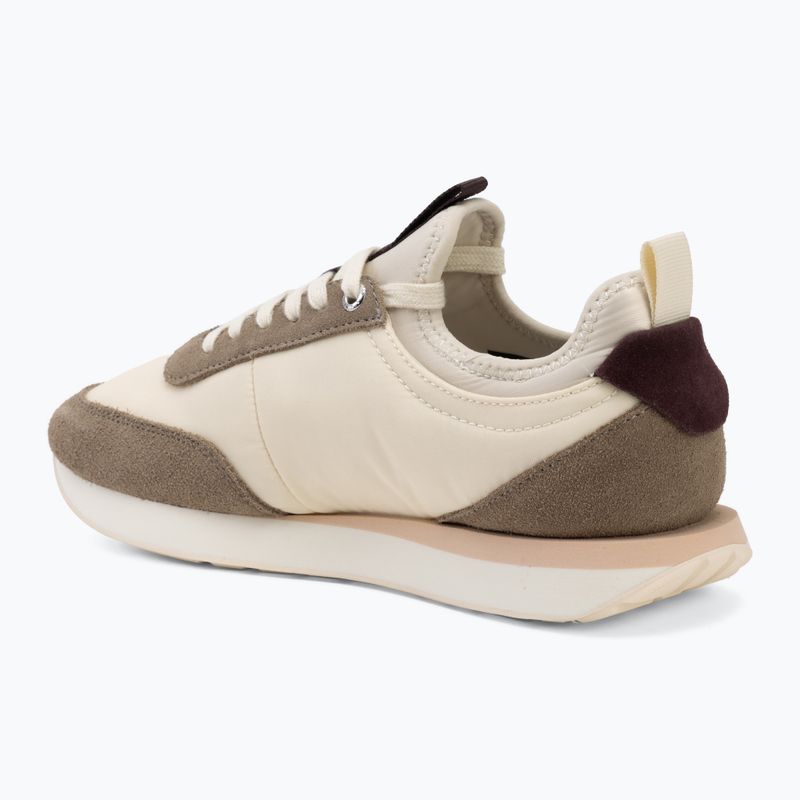 Încălțăminte pentru femei Calvin Klein YW0YW02060 Retro Runner Sock Laceup Mix Mat turtledove/spanish villa/bordeaux 3