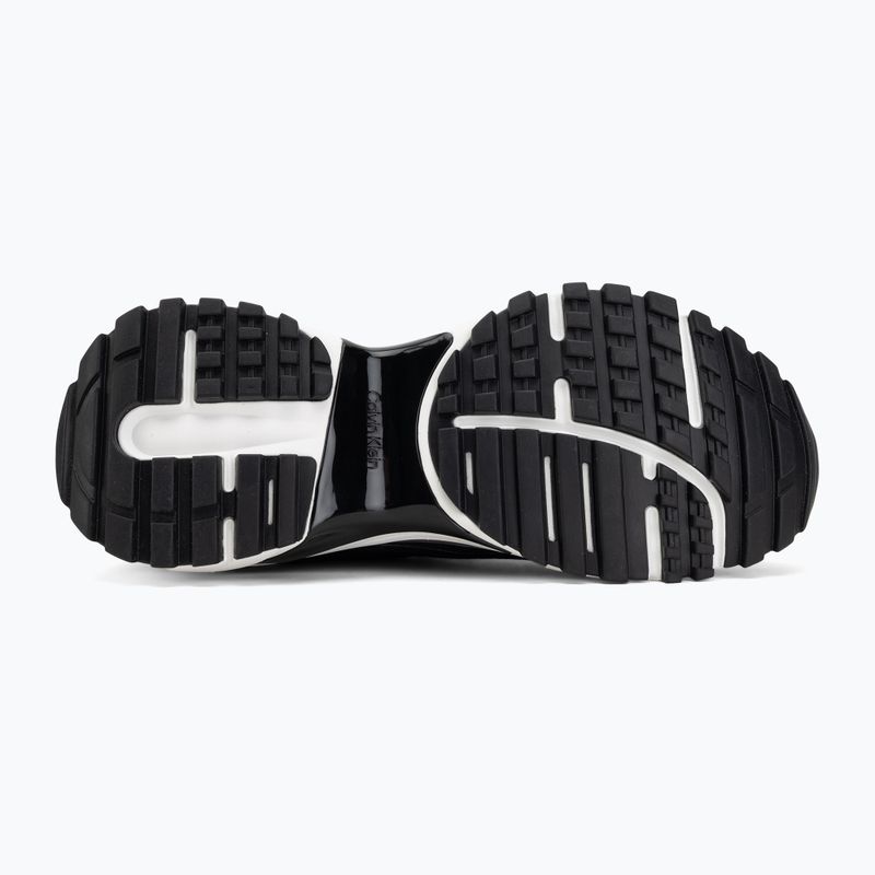 Încălțăminte pentru bărbați Calvin Klein HM0HM02220 Hike Runner Stripe Mix Nylon Suede black/granite road 4