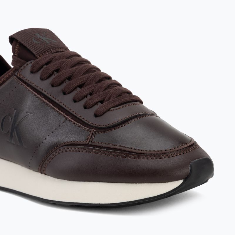 Încălțăminte pentru femei Calvin Klein HW0HW03118 Retro Runner Sock PANL Leather Neo bordeaux 7
