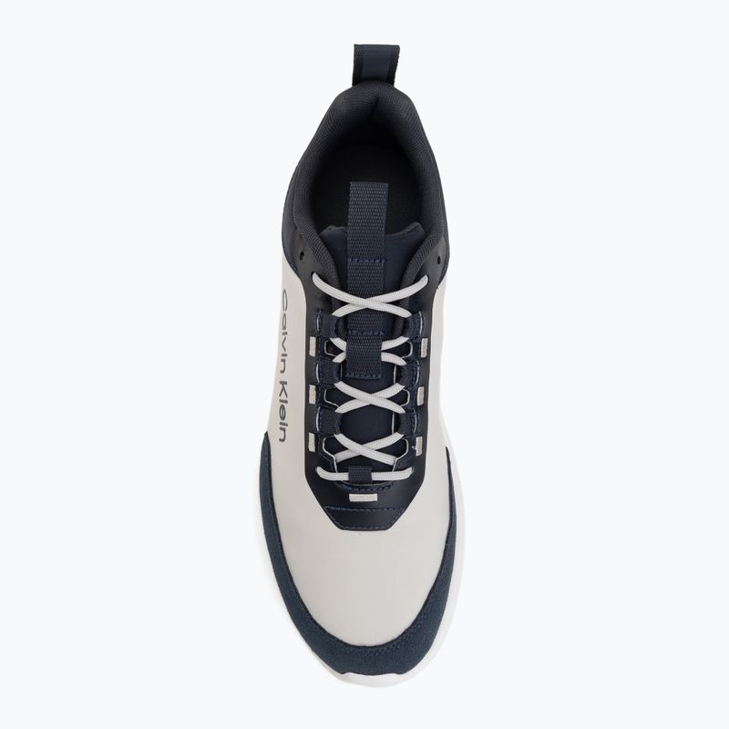 Încălțăminte pentru bărbați Calvin Klein HM0HM02342 Light Eva Runn Essential Laceup Nylon Suede calvin navy/light grey 5