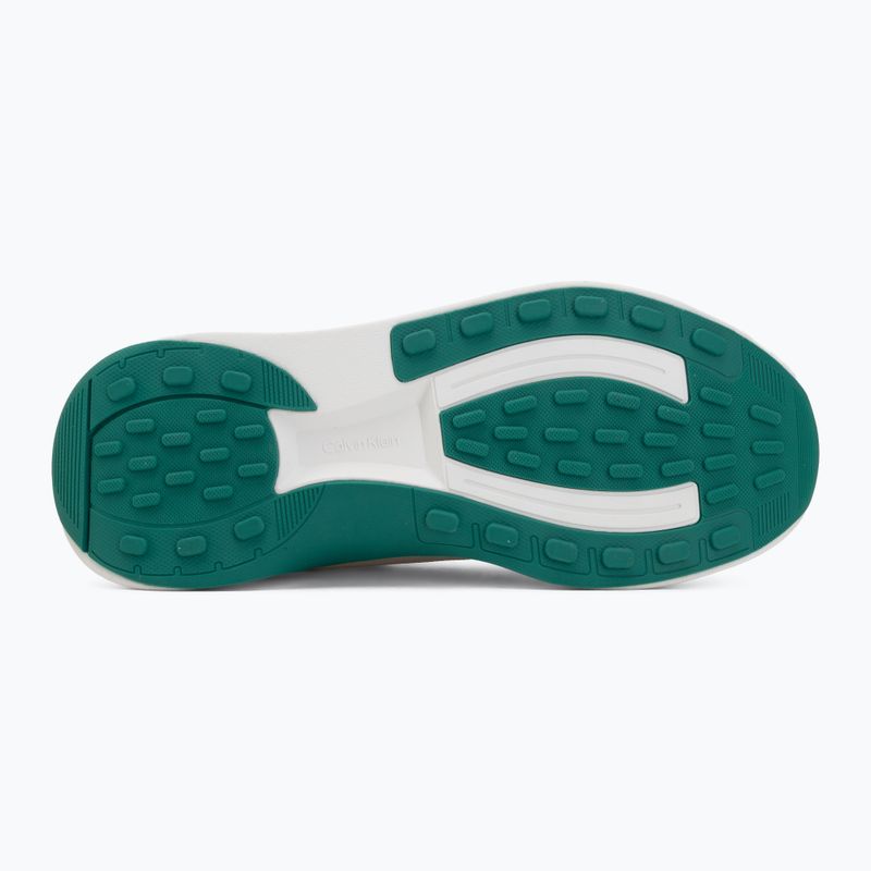 Încălțăminte pentru bărbați Calvin Klein Volumax Chunky Runner Trainers HM0HM02224 white/marshmallow/street green 4