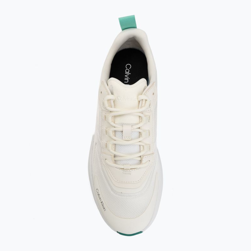 Încălțăminte pentru bărbați Calvin Klein Volumax Chunky Runner Trainers HM0HM02224 white/marshmallow/street green 5