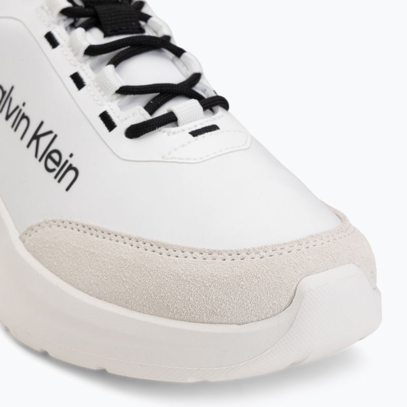 Încălțăminte pentru femei Calvin Klein HW0HW03293 Light Eva Run Essential LAC Nylon Suede bright white/black 7