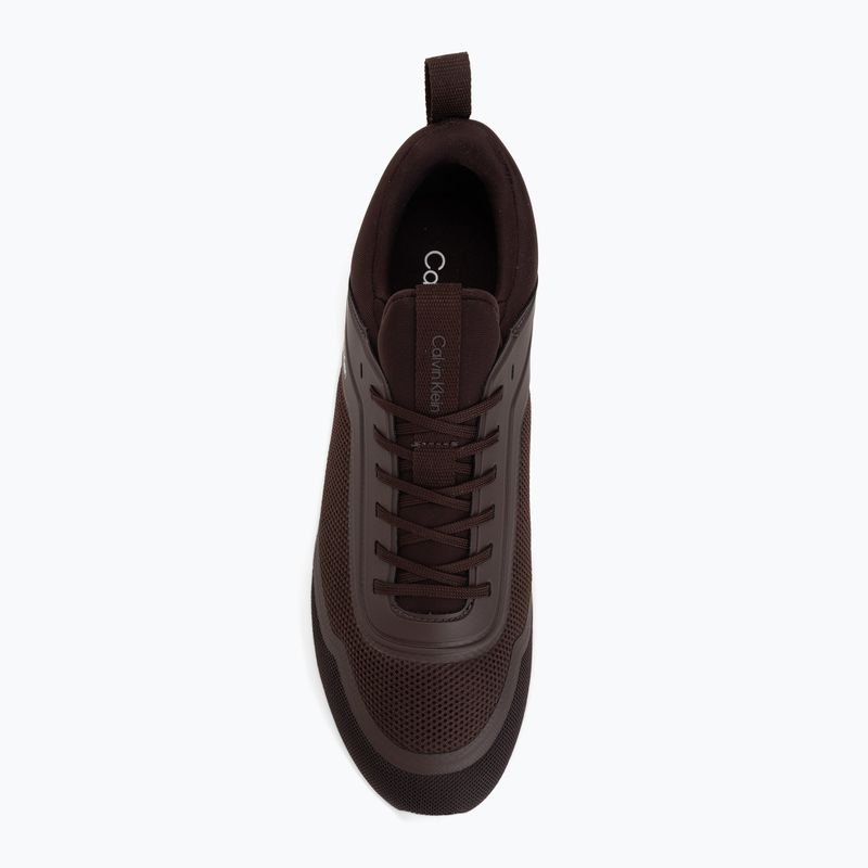 Încălțăminte pentru bărbați Calvin Klein HM0HM02164 Light Eva Run Lace Sock bordeaux 5